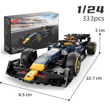 Load image into Gallery viewer, 1/24 F1 Red Bull RB19 &amp; Alfa Romeo C42 Model - Verstappen &amp; Perez Car Building Blocks