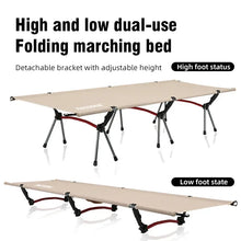 Load image into Gallery viewer, Portable Folding Camping Cot – Comfortable Outdoor Bed for Adults &amp; Kids, Travel &amp; RV