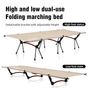 Portable Folding Camping Cot – Comfortable Outdoor Bed for Adults & Kids, Travel & RV