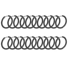 Load image into Gallery viewer, 10/20Pcs Minimalist 316L Stainless Steel Small Hoop Earrings For Women Man Classic Round Earrings Fashion Ear Piercing Jewelry