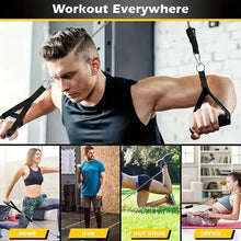 Load image into Gallery viewer, 11PCS Fitness Bodybuilding Elastic Bands Pull Rope Workout Bands Resistance Bands Latex Tubes Pedal Excerciser Crossfit Fit