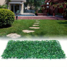 Load image into Gallery viewer, 40x60cm Artificial Plant Walls Foliage Hedge Grass Mat Greenery Panels Fence Home Decor Fake Plants Garden Simulated Lawn