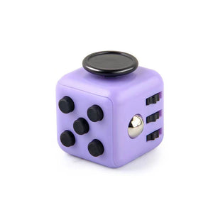 Solid Color Fidget Dice – Stress Relief Toy for Autism, Anxiety, Kids & Adults