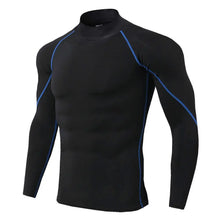 Load image into Gallery viewer, Men Sport T-shirt Quick Dry Bodybuilding Running Shirt Long Sleeve Compression Top Gym T Shirt Men Fitness Tight Rashgard