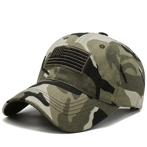 Flag Baseball Cap Tactical Operator Military Dad Hat Outdoor Snapback Sun Cap