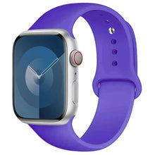 Load image into Gallery viewer, Silicone Band For Apple Watch strap 44mm 45mm 40mm 41mm 42-46mm sport bracelet iwatch series 8 7 6 5 4 9 10 11 SE-Ultra 2/3 49mm