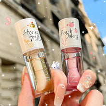 Load image into Gallery viewer, Peach Lip Oil Gloss! Plumping, Hydrating, Non-Sticky