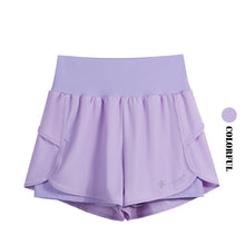 Load image into Gallery viewer, DRUR Yoga Short Woman Gym Clothes 2 In 1 High Waist Pants With Pockets Fitness Cycling Shorts Women Yoga Shorts Sportwear 2025