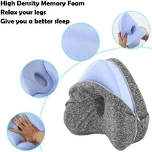 Load image into Gallery viewer, Memory Cotton Leg Pillow Hollow Heart Pregnancy Side Sleeper Sciatica Orthopedic Sciatica Back Hip Relief Pillow For Bed, Sofa