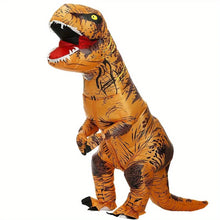 Load image into Gallery viewer, Inflatable T-Rex Dinosaur Costume for Adults - Halloween Party Fancy Dress Outfit