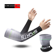 Load image into Gallery viewer, Summer Ice Silk Gloves Cycling Driving UV Protection Sleeves Lightweight Arm Cover