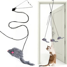 Load image into Gallery viewer, Door Hanging Cat Toy: Stress Relief for Living Room, Interactive Kitten Toy