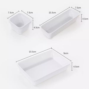 8pcs Adjustable Drawer Organizer Set - Versatile Storage Solution