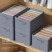 Load image into Gallery viewer, Foldable Fabric Clothing Storage Box Organizer Drawer Style Modern Non-woven Fabric