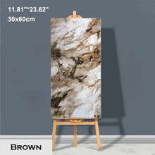 Load image into Gallery viewer, 10-20Pcs 30cmx60cm Self-adhesive Marble Tiles Sticker Waterproof Floor Sticker PVC Tile Kitchen Bathroom Wall Sticker Home Decor