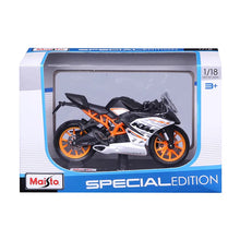 Load image into Gallery viewer, Maisto 1:18 Motorcycle Model Collection Gift Toy - KTM RC 390 CBR1000RR-R YZF-R1 V4 S