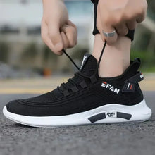 Load image into Gallery viewer, Men&#39;s Spring White Casual Shoes Breathable Non-Slip Walking Sneakers 2024 Lace-Up