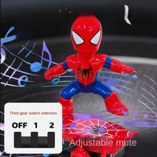 Load image into Gallery viewer, Spiderman Flip Skateboard! Lights, Sounds, Stunts