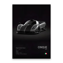 Load image into Gallery viewer, Famous Cars M5 918 GT3 Canvas Wall Art Print Poster G63 STO SLS Decorative Mural Modern Home Decor Birthday Gift Unframed