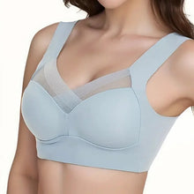 Load image into Gallery viewer, 1Pc Women Lace Sport Bras Plus Size Seamless Bra Bralette Backless Lady Brassiere Vest Female Gathers Shock-Proof Wireless L-3XL