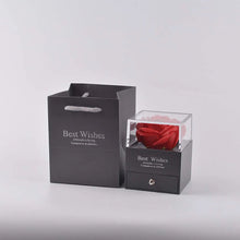 Load image into Gallery viewer, Zircon Heart Necklace Gift Set with Eternal Flower Box for Mother’s Day