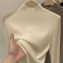 Load image into Gallery viewer, AOSSVIAO Women Autumn Winter 2025 Fashion Turtleneck Jumpers Female Slim Fit Sweater Ladies Solid Color Knitted Soft Pullovers