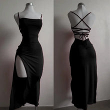 Load image into Gallery viewer, 2025 explosive new dress summer high sensibility halter strap Spice Girl bag hip dress