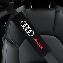 Load image into Gallery viewer, 2PCS Suede Seatbelt Shoulder Pads for Audi A3 A4 A6 A8 Q3 Q5 Q7 B6 B7 B8 B9