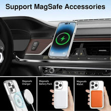 Load image into Gallery viewer, Magnetic Original Clear Case For iPhone 17 Air 16 15 14 13 12 11 Pro Max mini XS XR Funda For Magsafe Silicone Transparent Cover