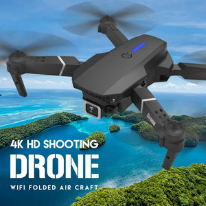 E88Pro RC Drone - 4K Professional Foldable Drone with 1080P Wide Angle Camera