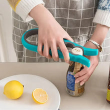 Load image into Gallery viewer, 4 in 1 Multi-Functional Silicone Bottle Opener - Easy to Use, Safe, Non-Toxic Kitchen Tool