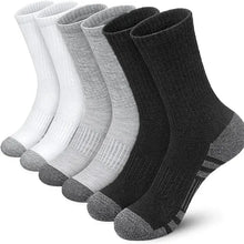 Load image into Gallery viewer, 6-12 Pairs Men's Outdoor Gym Football Socks Large Size