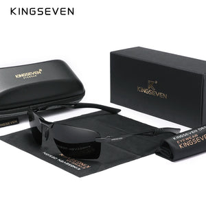 KingSeven 2023 Polarized Aluminum Sunglasses UV400 Men's Driving Glasses