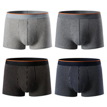 Load image into Gallery viewer, Men&#39;s Cotton Boxer Shorts - Antibacterial Summer Underwear, 4pcs Set