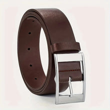 Load image into Gallery viewer, New Luxury Belt for Men PU Leather Belt Metal Pin Buckle High Quality Famous Brand Designer Waist Strap Belts for Jeans Men Belt