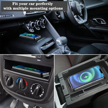 Load image into Gallery viewer, Car Wireless Charger for Iphone 16 15 15 Pro Max 14 13 12 X Samsung S24 S23 Wireless Car Charger Silicone Pad Stand Fast Charger
