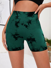 Load image into Gallery viewer, Tie Dye Yoga Shorts! High Waist, Quick Dry, Hip Lift