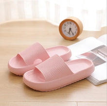 Load image into Gallery viewer, Women Thick Platform Cloud Slippers Indoor Home Eva Soft Sole Pillow Slides Sandals Woman 2025 Summer Non Slip Beach Flip Flops
