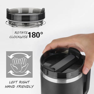 1200ml Tumbler! Handle, Straw, Hot & Cold