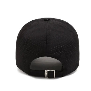 Quick Dry Outdoor Sports Cap: Adjustable Unisex Baseball Hat for Summer