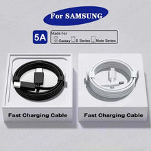 Load image into Gallery viewer, PD 45W USB Type C Cable For Samsung Galaxy S20 S21 S22 S23 Ultra Note 10 5G 20 A53 A54 Super Fast Charging USB C Data Cable