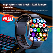 Load image into Gallery viewer, Original M99 Smartwatch 2.4 inch Amoled Screen insert 4G/5G Sim Card GPS WIFI 190° Rotating Camera Game Android 10.0 Smart Watch