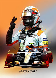 2023 F1 Legend Racing Poster - Schumacher Helmet Canvas Art, Formula 1 Wall Decor