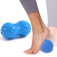 Load image into Gallery viewer, 1PCS PVC Peanut Prickle Ball for Fascial Massage Cervical And Plantar Muscle Relaxation Training Exercise Equipment