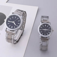 Load image into Gallery viewer, Stainless Steel Couple Quartz Wristwatch Set - Fashion Business Watches