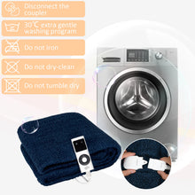 Load image into Gallery viewer, TOPS Electric Blanket, Heated Throw Blanket , 20-48℃ Heat Settings, Auto-off Timer, Warm Sherpa, Overheat Protection, Washable