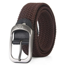 Load image into Gallery viewer, Men's Belt Casual Woven Elastic Belt Outdoor Sports Women's Belt No Need for Punching Climbing Work Belt For Men Women Fashion