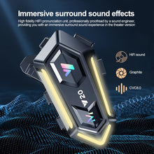 Load image into Gallery viewer, Y20 Bluetooth 5.3 Motorcycle Helmet Headset 1000Mah Super Long Standby Wireless Hands-free Waterproof Motorbike Earphone