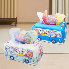 Load image into Gallery viewer, Baby Tear-Proof Paper Drawer Toy - Cloth Book, Soothing Finger Exercise