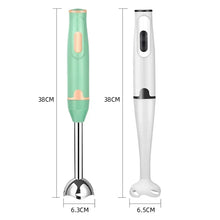 Load image into Gallery viewer, Electric Handheld Food Mixer, Multifunction Egg Beater &amp; Veggie Blender/Chopper with Stainless Steel Whisk for Kitchen Tools